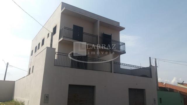 Apartamento com quintal privativo novo para venda em brodowski na saída para serrana, 2 do