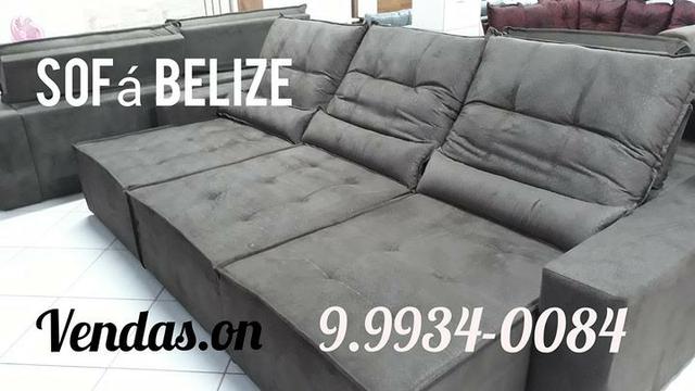 Sofá Belize 3 Blocos Retrátil e Reclinável. * 9. *
