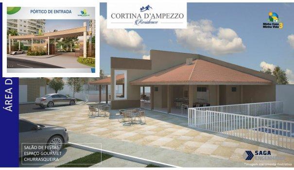CONDOMÍNIO CORTINA DE D'AMPEZZO - Apartamento em Lançamentos no bairro Estrada d... - Foto 8