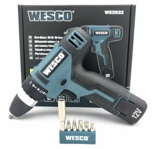Parafusadeira Furadeira 12v Biv Ws2532 Wesco + Brinde pro