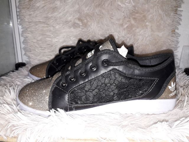 tenis adidas renda feminino