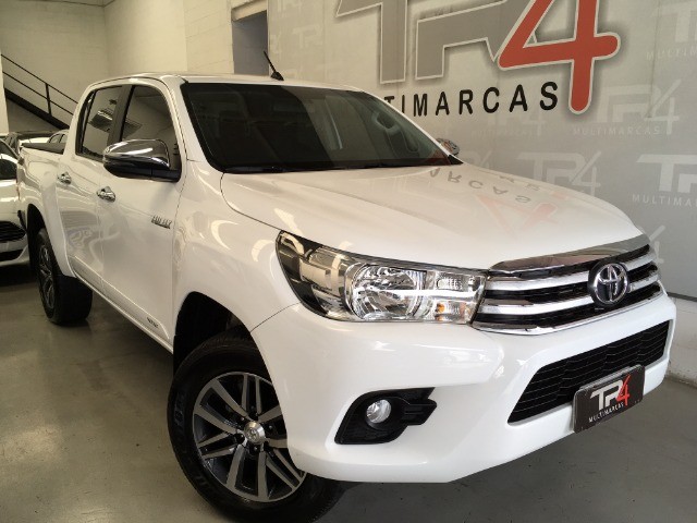 HILUX POWER PACK CABINE DUPLA 4X4 2.8 TDI DIESEL ANO 2019
