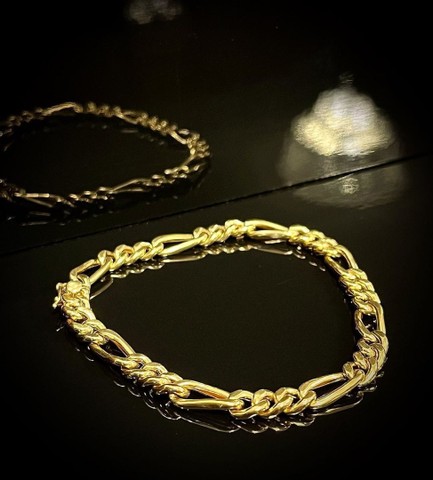 Pulseira em ouro 18 k 10,3 gramas - Foto 2