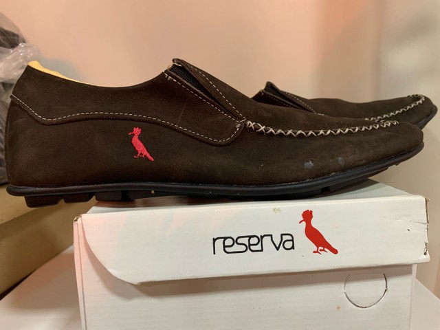 Promoção Mocassim Reserva Couro Legítimo - Roupas e calçados - Centro de  Vila Velha, Vila Velha 999477347 | OLX