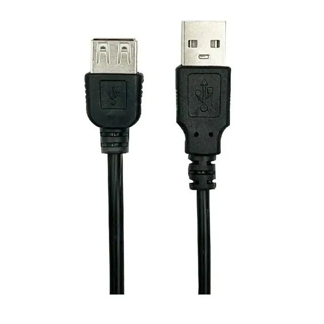 Cabo Extensão USB macho USB fêmea 2 metros - Foto 3