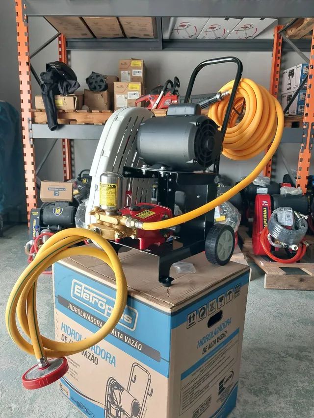 Lavadora profissional para Lavajato 1Cv c/350Psi Eletroplas (Loja/Nova) - Foto 2