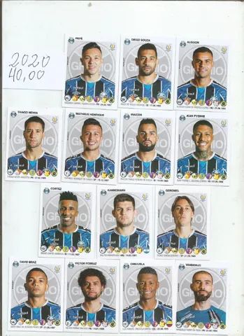 figurinhas time completos gremio  - Foto 4