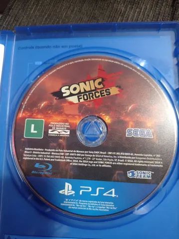 Jogo Midia Fisica Sega Sonic Superstars Playstation 4