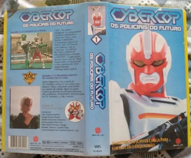 VHS Dublado Cybercop Volume 1