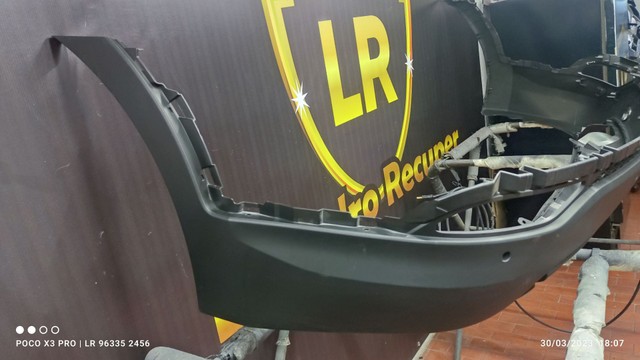Spoiler Parachoque Traseiro Hyundai Santa Fé 2014 2015 2016 2017 Novo Original - Foto 2