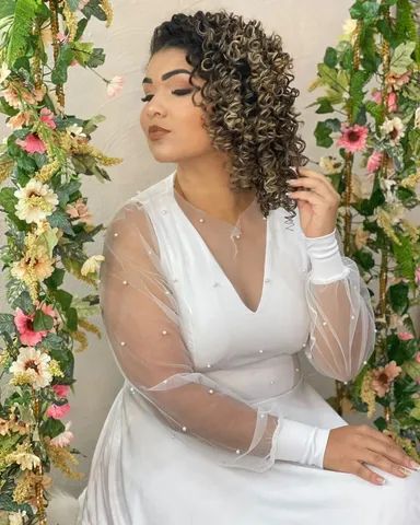 Vestido Branco - Casamento civil - Foto 5
