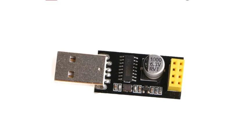 Usb Para Ttl Módulo Serial ESP8266 Wifi ESP-01 CH340G Adaptador De Placa COD-AM159    - Foto 2