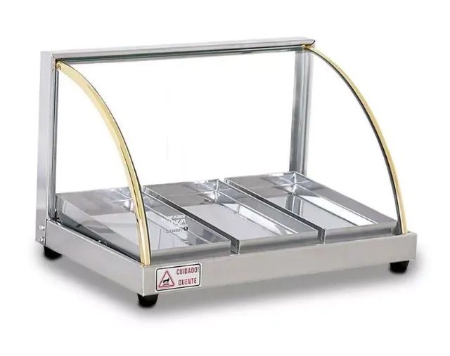 Estufa 03 bandejas simples e dupla. Pronta Entrega. Rei do Inox