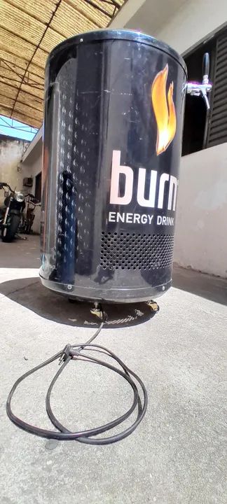 Cervejeira Cooler Elétrico c/ Extrator Barril Heineken Torneira Italiana - Foto 3