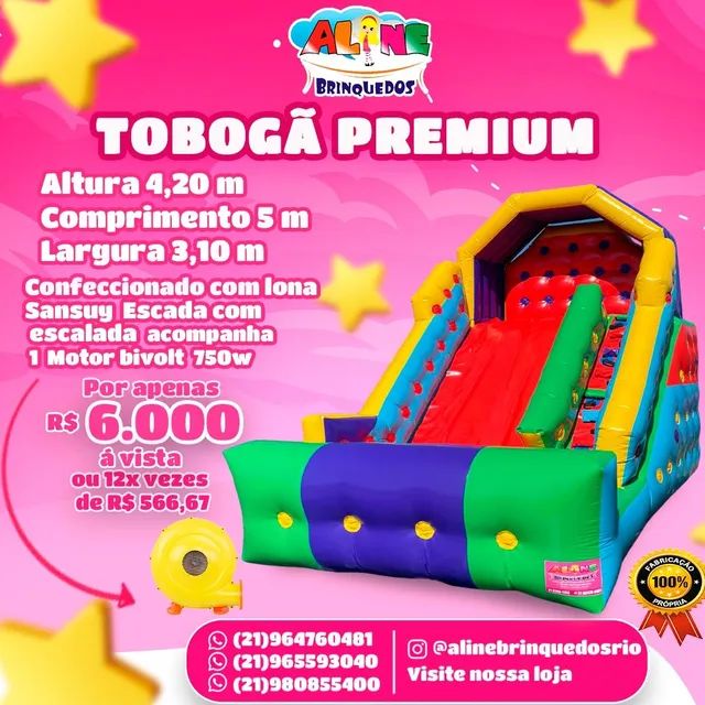 tobogã Premium compre direto da fábrica  - Foto 3