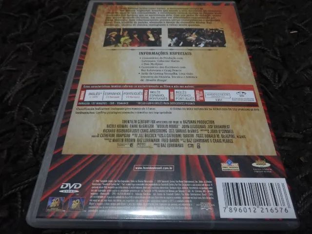 Dvd Moulin Rouge - Excelente Estado! - Foto 5