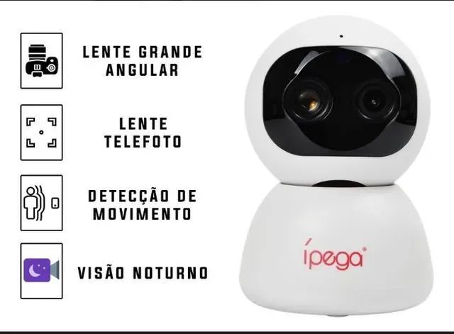 Câmera de Segurança IP65 - Monitoramento Bebê com audio - Wi-Fi - HD - Foto 4