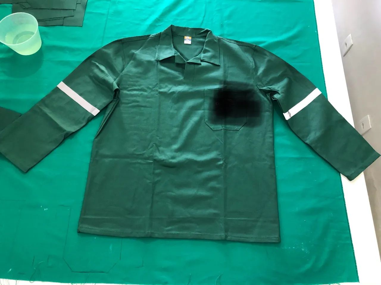 Camisa de Trabalho Verde - Tamanho M