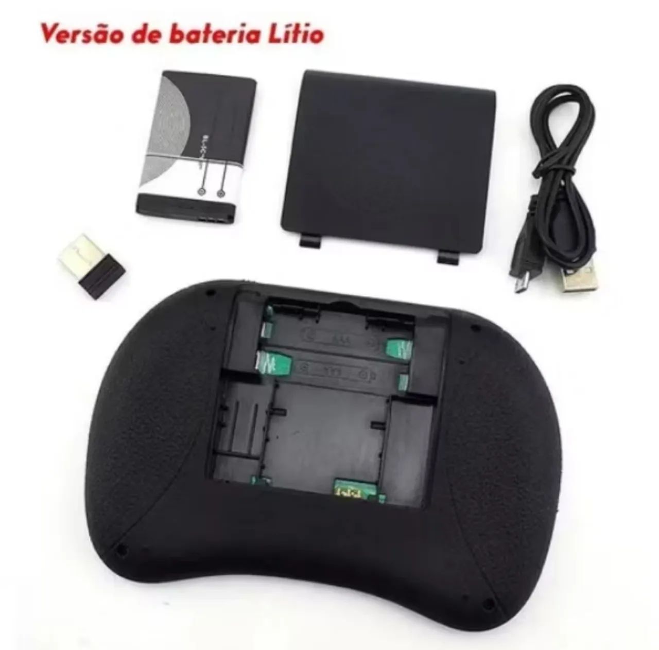 Mini Teclado bluetooth led RGB recarregável  - Foto 3
