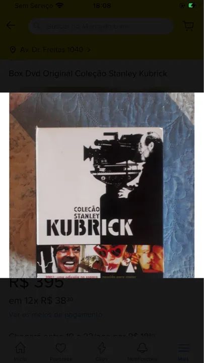 Box Dvd Original Coleção Stanley Kubrick - Foto 3