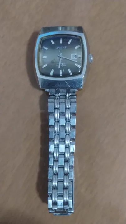 Relógio Antigo Orient Automático Feminino Vidro Crystal #av