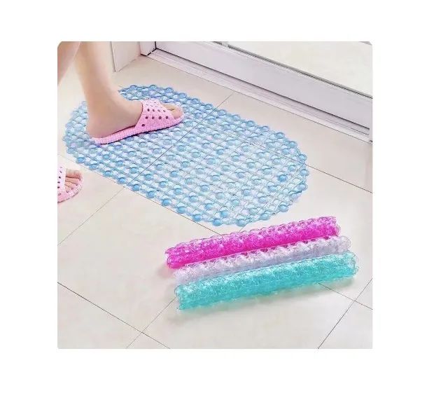 Tapete Para Banheiro Antiantiaderente Pvc Sq1543 35x65cm - Foto 3