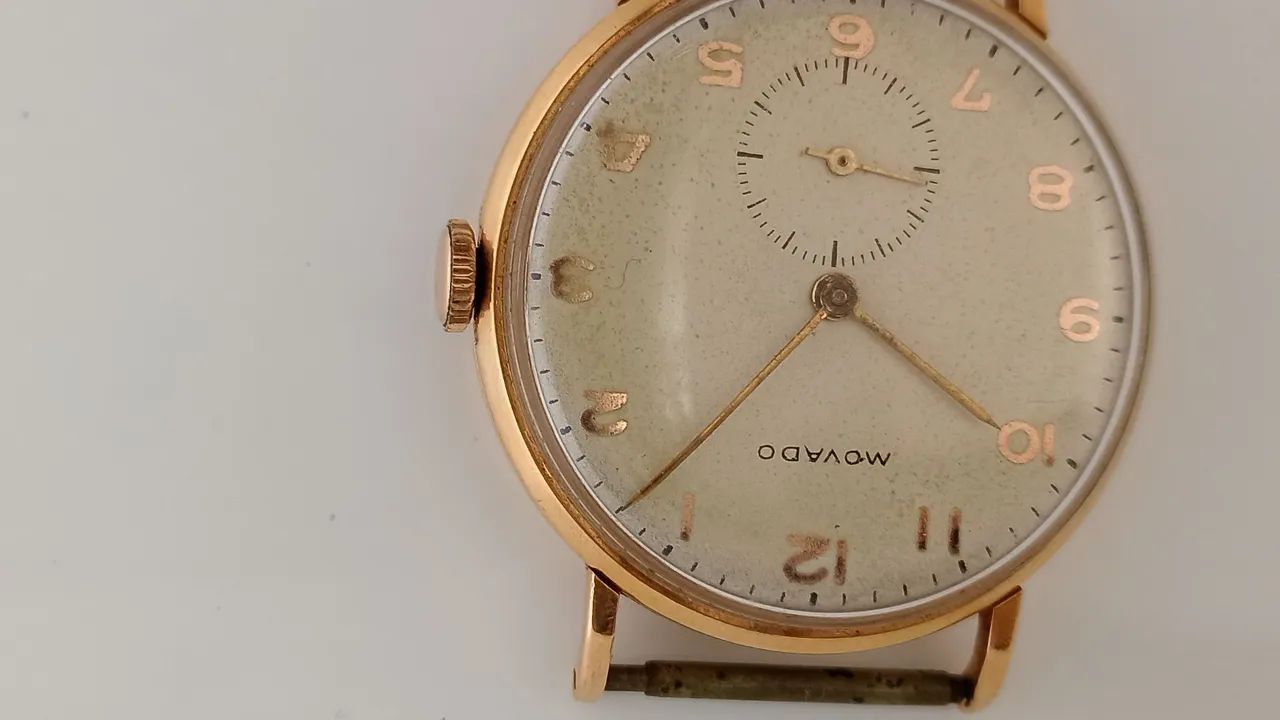 Relógio Movado caixa ouro rosado modelo Calatrava  - Foto 2