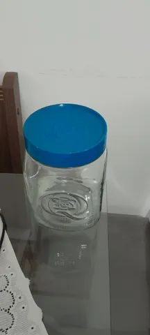 Pote de Vidro Aveia Quaker Antigo