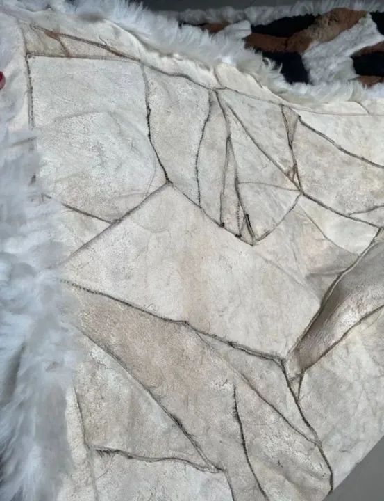 Tapete Pele De Lhama Peruano 2,20 X 2,00 M - Foto 3