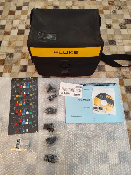 Fluke 435 série II analisador de qualidade de energia - Usado - Foto 2