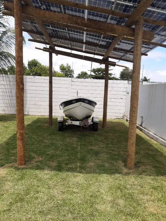 Bote Artsol de 4,5 metros e motor Mercury 15 hp - Foto 3