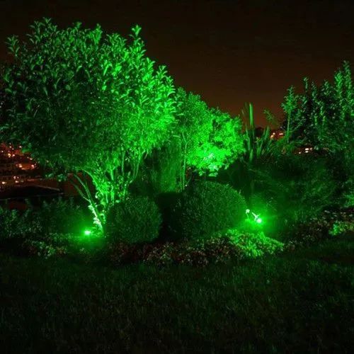 Espeto Para Jardim Luminária Led 5w Luz Verde<br>Bivolt Galaxy - Foto 3