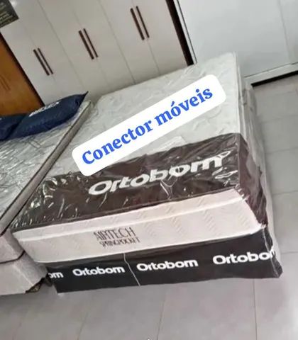 cama box molas ensacadas individualmente  ( Ortobom ) pronta entregar
