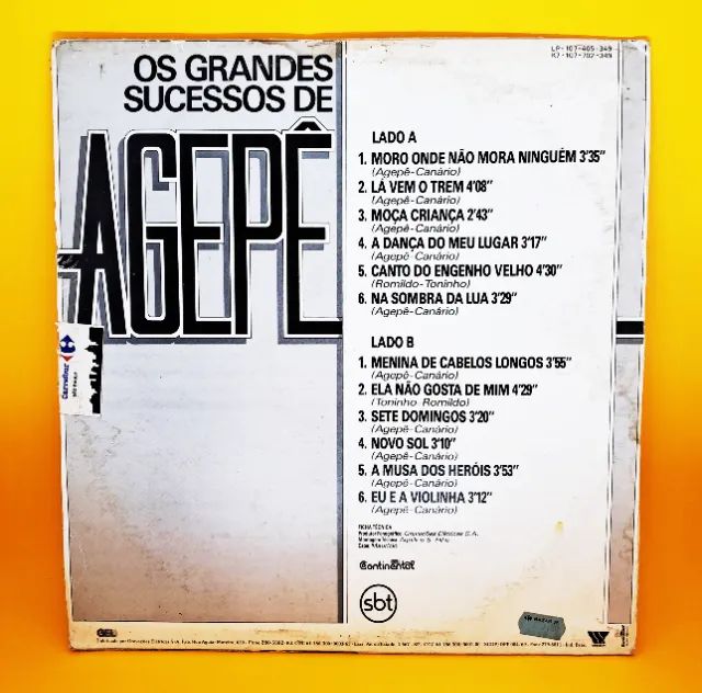 LP | Agepê - Os Grandes Sucessos de Agepê [RARO] - Foto 2