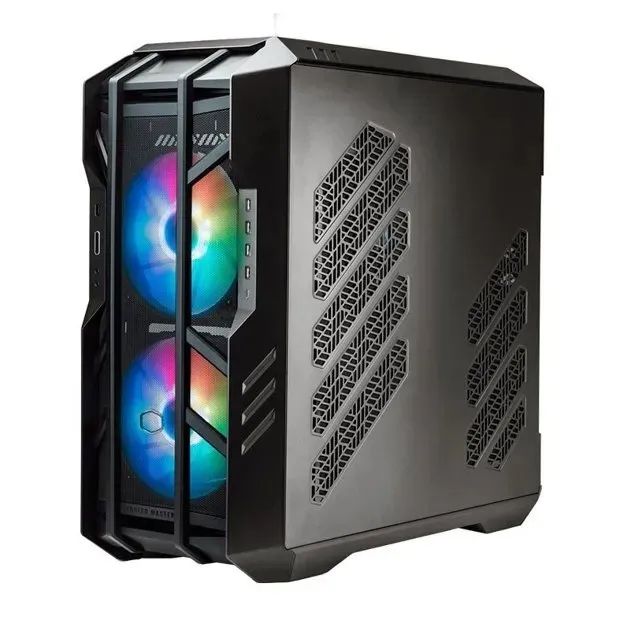 Novo Gabinete Gamer Haf Preto Cooler Master Full Tower Lateral