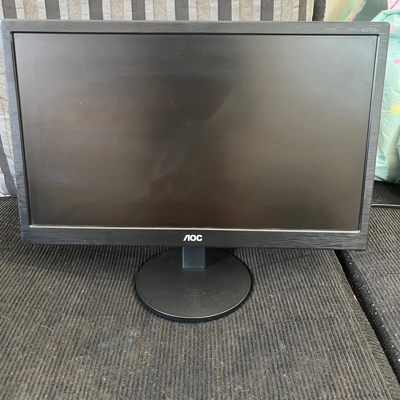 Monitor AOC com Tela Quebrada - Foto 4