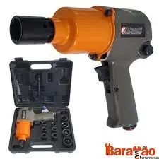 Pistola de Impacto Pneumática 1/2 Pol - Kraft - Foto 2