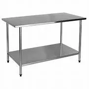 Mesa inox para restaurante 1,60 x 0,60 semi nova