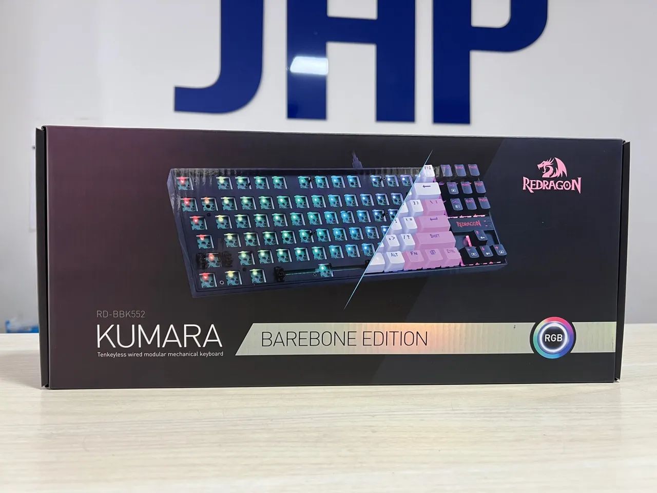 Teclado Mecânico Redragon Kumara Barebone RGB - Parcela sem juros, Loja Física