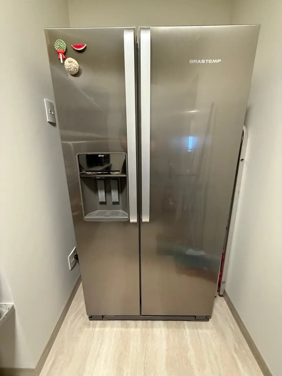 Geladeira Brastemp Side by Side 560 litros