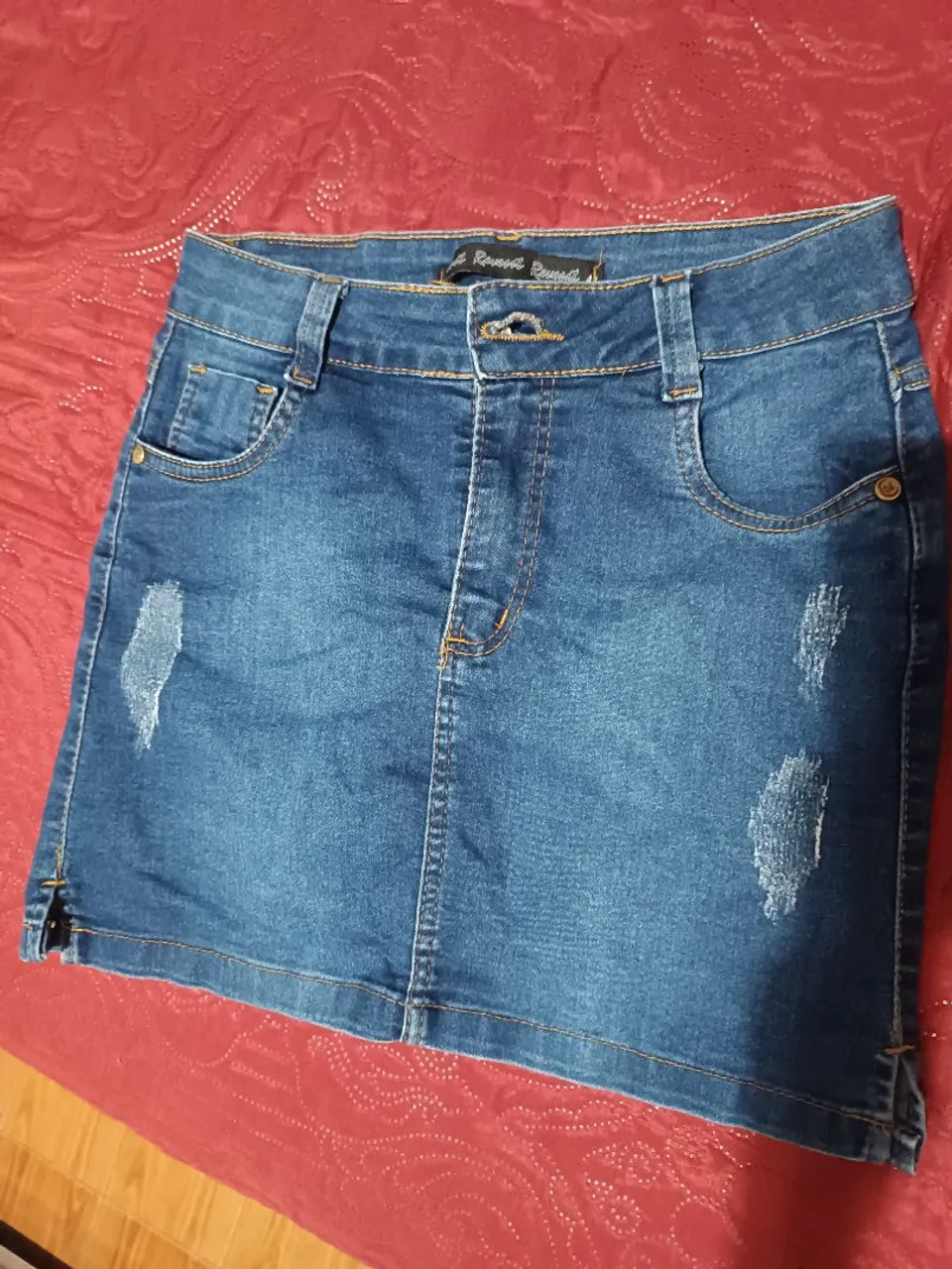 Saia Jeans Destroyed