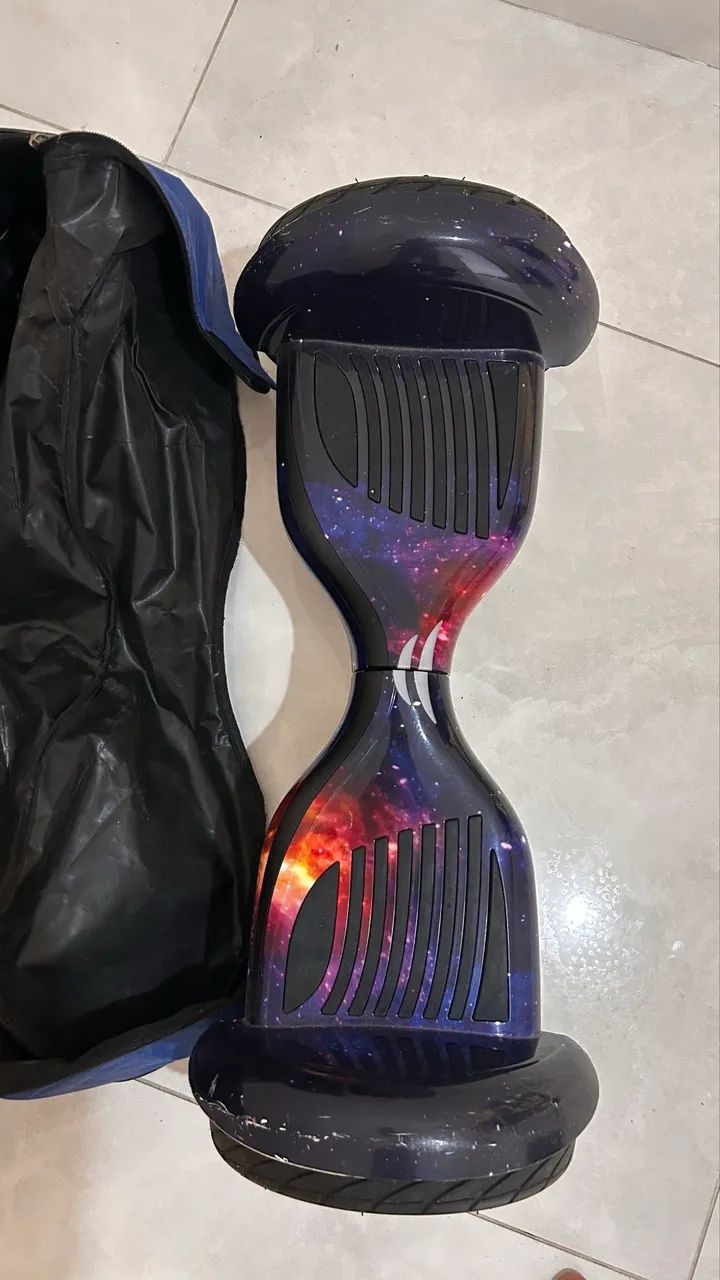 Hoverboard 10 Polegadas Roxo Galáxia Original Skate Elétrico e Bolsa64960450799490120