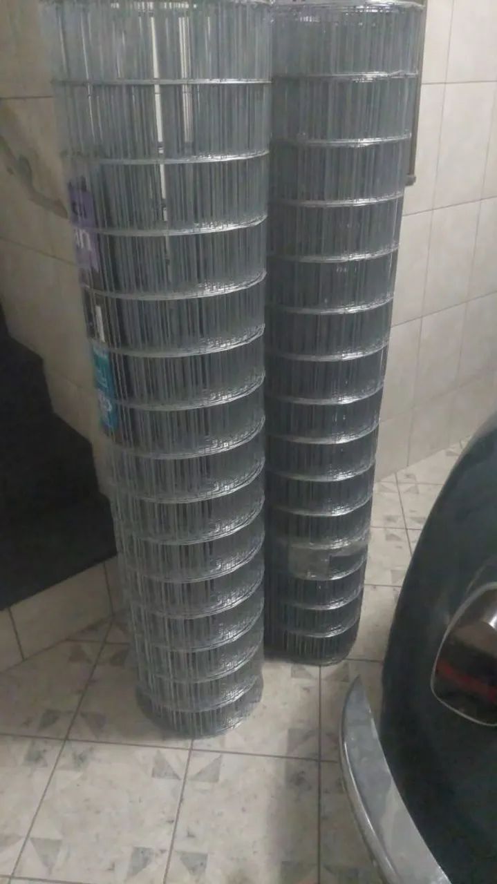 Rolo de Tela Galvanizada 1.5 metros de altura por 25 metros  - Foto 2
