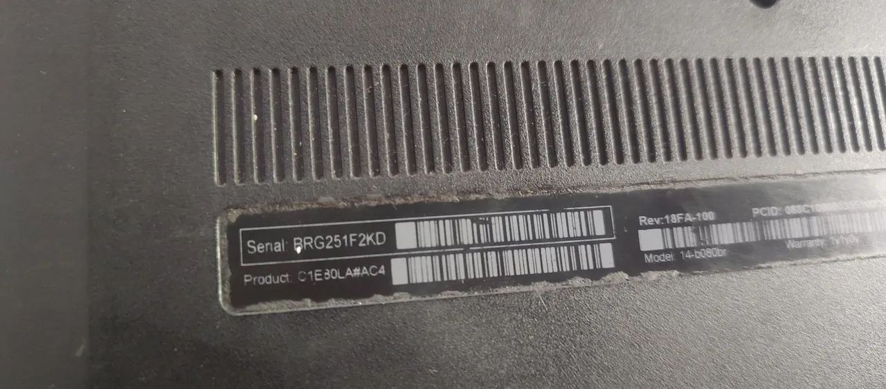 Carcaça de notebook Hp com tá na foto - Foto 5