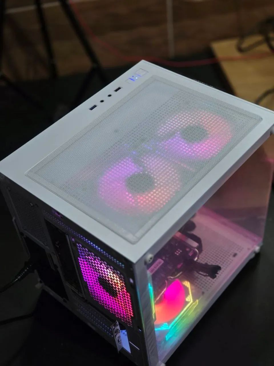 Pc gamer ryzen 5 5500 rx 580 novo - Foto 3