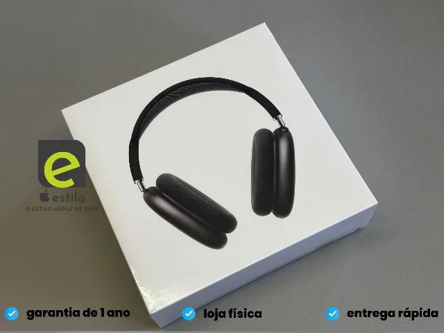 AirPods Max USB-C Lacrado Original - Novo - Loja Física - Fones de