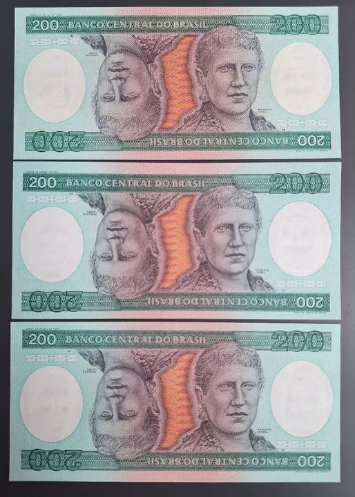 Cédulas Antigas  - C159 - FE - SEQUÊNCIAIS 