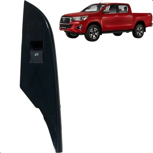 Botão Vidro Porta Traseira Esquerda Hilux 2016 A 2022