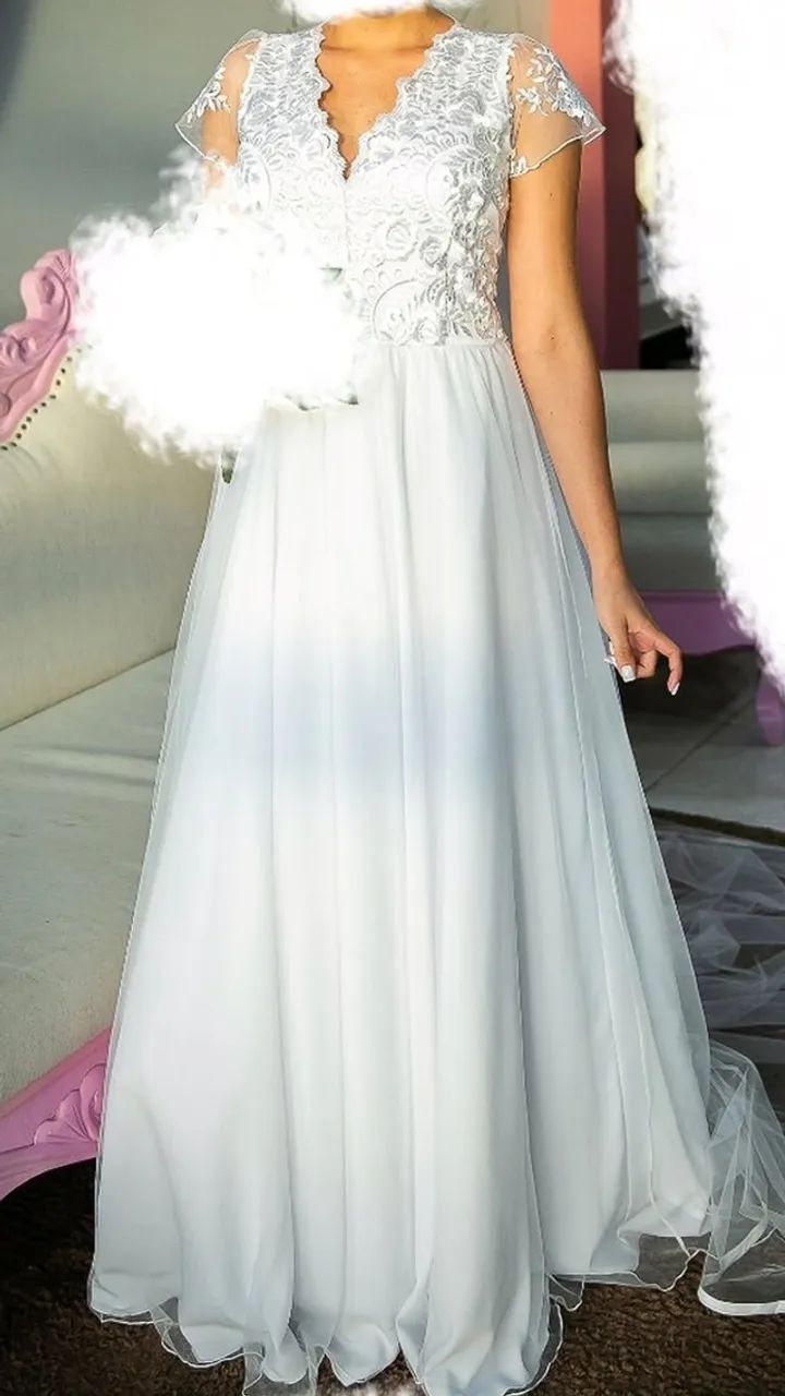 ALUGO VESTIDO DE NOIVA PERFEITO - Foto 4