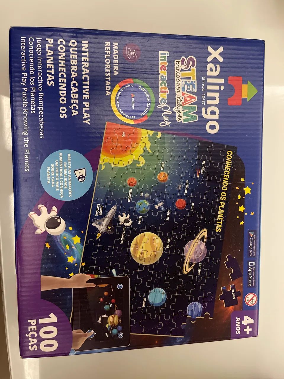 Quebra cabeça Xalingo Planetas